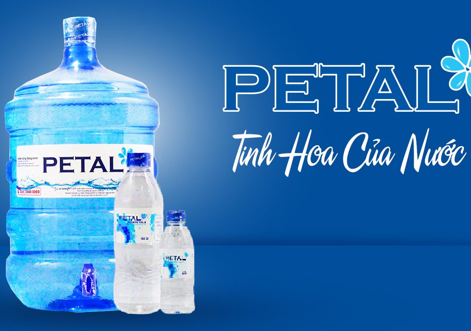 Nước tinh khiết PETAL - Tinh hoa của nước