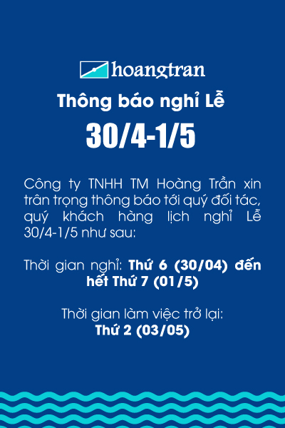 Chi tiết thông báo lịch nghỉ lễ của Hoàng Trần